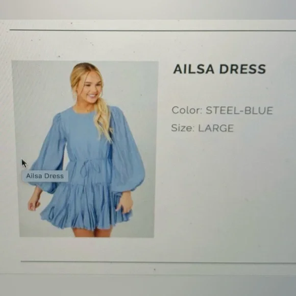 air assault badge dress blues Altar'd State Sofia Strapless Midi Dress NWT – Our Sunshine Boutique main image 0